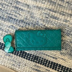 NWT 2013 Sanrio Teal Hello Kitty Wallet